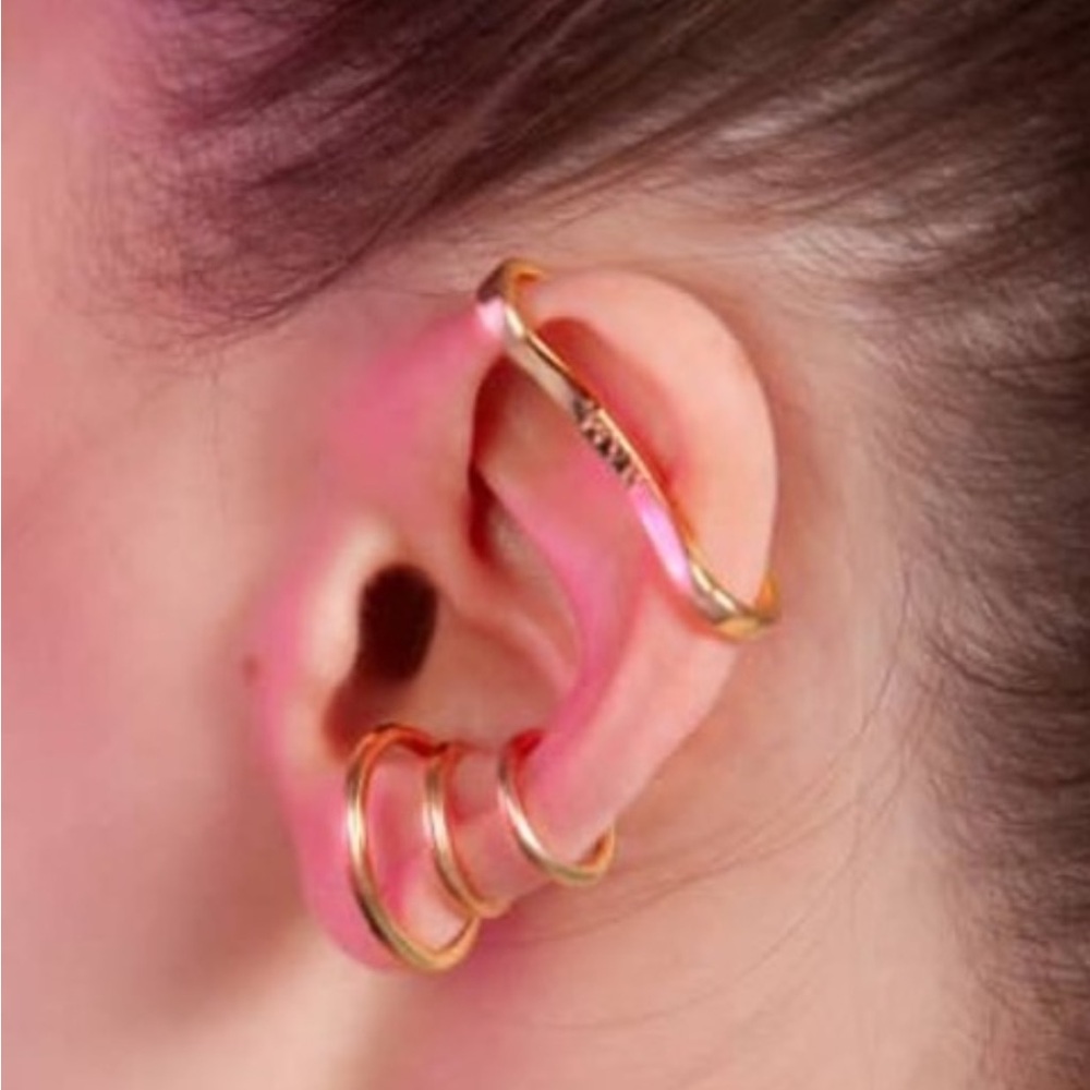 NWT MAM Silver Orbit Ear Cuff - Picture 4 of 5